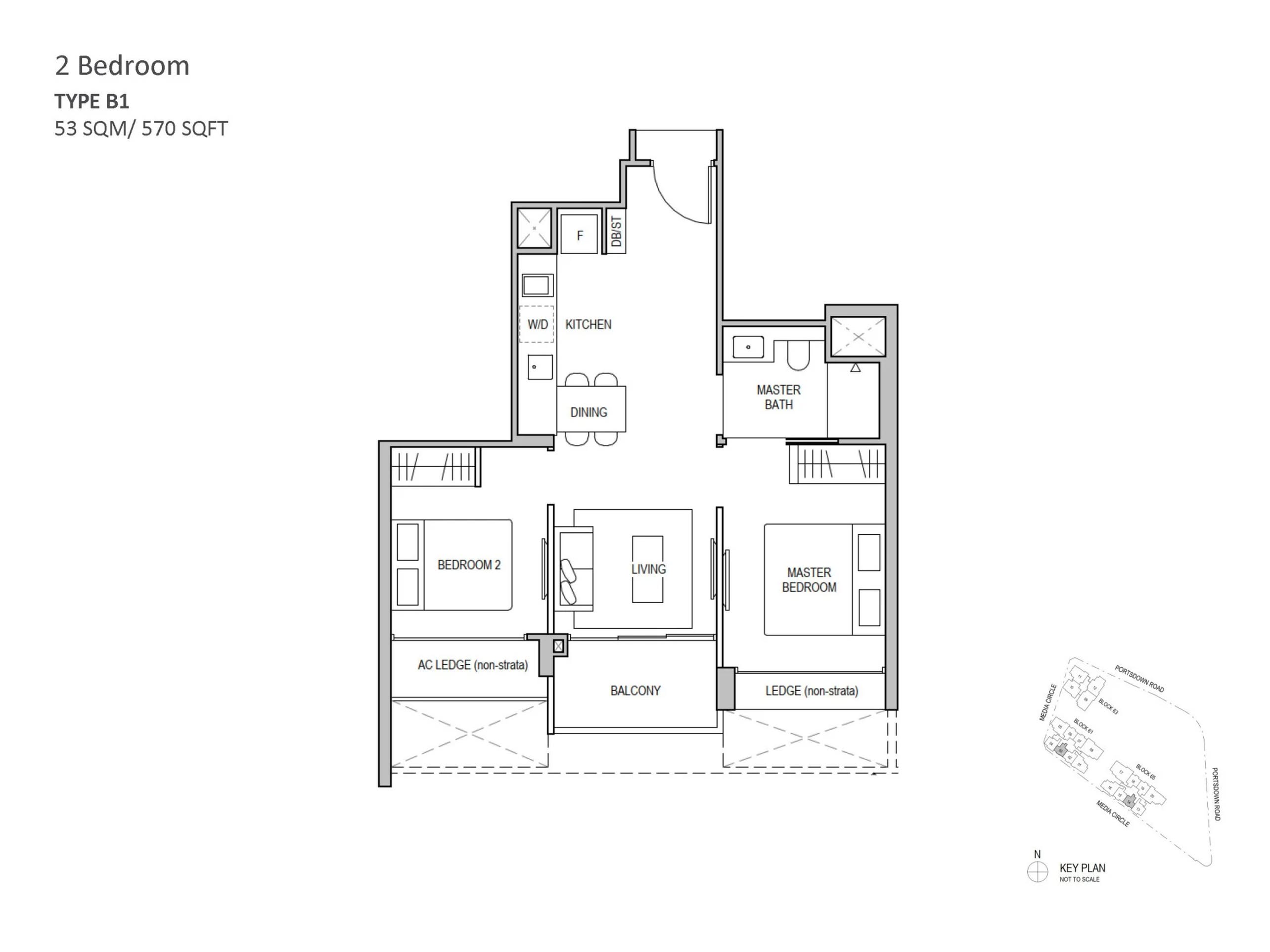 Bloomsbury Residences floorplan